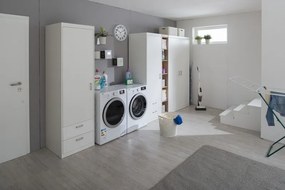 Šatníková skriňa Mega 79, biela