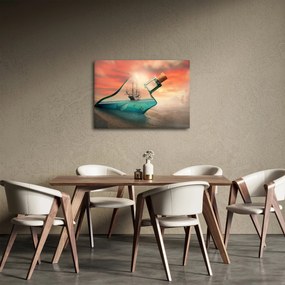 Obraz - Život vo fľaši (70x50 cm)