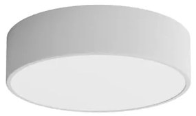 Vonkajšie stropné svietidlo so senzorom CLEO 2xE27/24W/230V pr. 30 cm šedá IP54