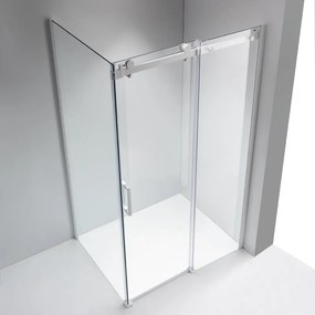 BPS-koupelny Obdĺžnikový sprchovací kút HYD-OK203C 120x80 biela/transparent - bez vaničky