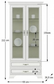 Vitrína Tanya Typ 03 2W2S. Vlastná spoľahlivá doprava až k Vám domov. 794563