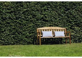 Záhradná lavica so zaobleným operadlom 175 x 63 x 97 cm