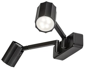 Rabalux 73028 - Nástenné bodové svietidlo KARTER 2xGU10/5W/230V