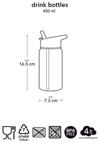 A Little Lovely Company - fľaša na pitie - motýliky