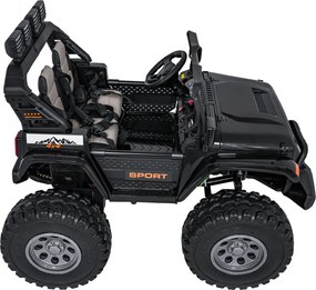 Ramiz Extrémne športové vozidlo 4x4 s variabilnou veľkosťou čierne