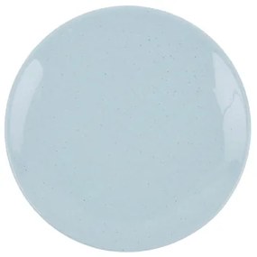 24-dielna jedálenská súprava, modrá/porcelán