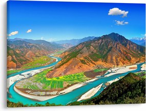 Obraz - River Yangtze (70x50 cm)