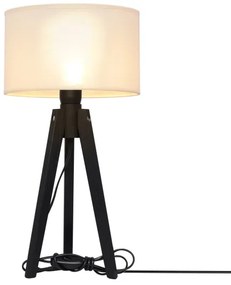 Stolná lampa ALBA 1xE27/15W/230V krémová/borovica