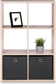 Regál Max, 3x2 priehradky, dub sonoma