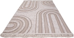 Koberec Benita 092A D.BEIGE/CREAM rozmery koberec: 133x190 cm