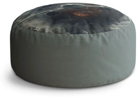 Sablio Taburet Circle Lietadlo v búrke: 38x48 cm