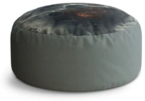 Sablio Taburet Circle Lietadlo v búrke: 40x50 cm