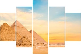 Obraz egyptských pyramíd (150x105 cm)