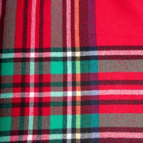 Deka WINTERY so strapcami, kockovaná 709050