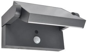 Brilagi LED solárne nástenné svietidlo s čidlom ANKLE LED/10W/3,7V 4000K IP65