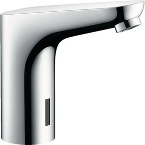 HANSGROHE Focus elektronická umývadlová batéria s predom nastavenou teplotou, batériová prevádzka, výška výtoku 129 mm, chróm, 31172000