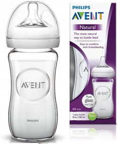 Philips Avent SCF673/17 Fľaša Natural SKLO 240 ml