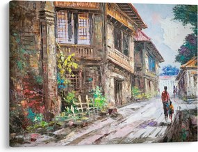 Obraz Filipínske dediny, Ázia (70x50 cm)