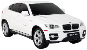 Lean Toys Auto R/C BMW X6 1:24 Rastar - biele