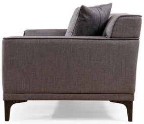 Dvoumístná pohovka Petra 163 cm antracit