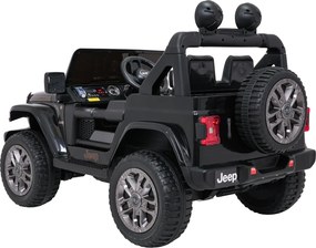 Ramiz Jeep Wrangler Rubicon LIFT elektrické autíčko pre deti čierne