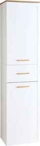 XXXLutz VYSOKÁ SKRINKA, biela, 45,2/184/32,5 cm Xora - Kúpeľňové skrinky - 001977000703