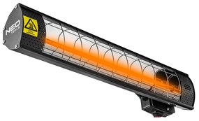 NEO TOOLS Sálavý ohrievač 2000W, IP55, vykurovacie teleso zlatá halogénová lampa 90-031