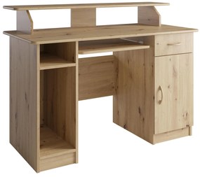 PC stolík Mark 4 (dub artisan). Akcia -21%. Vlastná spoľahlivá doprava až k Vám domov. 1123915