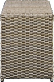 Záhradná lounge súprava pre 2 v béžovej a svetlohnedej farbe Modular – Unique Furniture