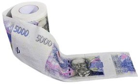 Zaparkorun Toaletný papier s motívom päťtisícovky