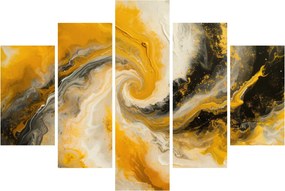Obraz - Špirálna abstrakcia (150x105 cm)