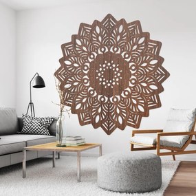 Drevený obraz na stenu mandala v tvare slnka | SENTOP HDF0319-B