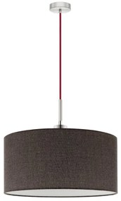 Eglo - LED  Luster na lanku TUNJA 1xE27/60W/230V hnedá