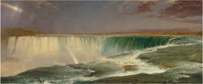 Obraz - Frederic Edwin Church, Niagara, reprodukcia (120x50 cm)