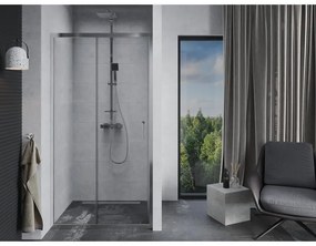 Mexen Apia, posuvné dvere do otvoru 95 x 190 cm, 6mm číre sklo, chrómový profil, 845-095-000-01-00