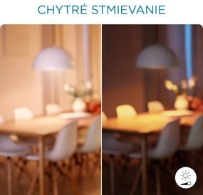 Philips WiZ Tunable white 8718699786731 LED žiarovka Filament Globe E27 6,5W/470lm G200 2700-6500K