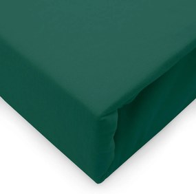 JERSEY PRESTIERADLO 140X200 CM, VÝŠKA 30 CM ZELENÉ