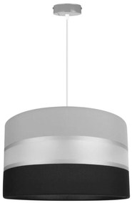 Závesné svietidlo Elegance, 1x textilné tienidlo (výber z 3 farieb - kombinácia 2 farieb), (výber z 3 farieb konštrukcie), (fi 35cm)