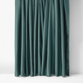 Goldea zatemňovací záves blackout so saténovým leskom - petrolejový 270x180 cm