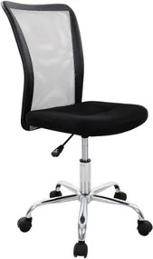 Kancelárska stolička Spirit, čierna/sivá%