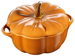 Staub Cocotte keramická zapekacia nádoba v tvare tekvice 15 cm/0,7 l, škorica, 40511-554