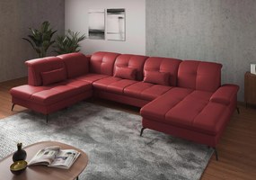 XXXLutz SEDACIA SÚPRAVA, koža, červená Sit & More - Sedačky - 00014401213Q