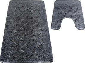 Sada kúpeľňových koberčekov Montana CLT-31 antracitová