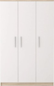 Šatníková skriňa ORVILLE 2 - dub sonoma/biela