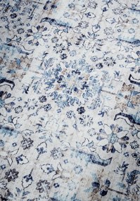 ELLE Decoration, Kusový koberec Imagination New 106042 Cream/Blue z kolekcie Elle, 120x160, modrá, obývacia izba