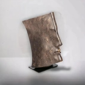 Dekorácia na stôl 29x25x17 cm živica/medená