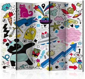 Artgeist Paraván - Energetic Panda II [Room Dividers]