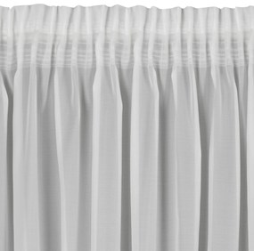 ZÁCLONA NA PÁSKE KAREN 140X270 CM BIELA