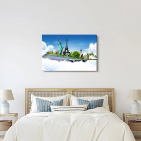 Obraz - Cesta okolo sveta (90x60 cm)
