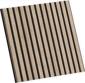 Sada 4 ks akustických obkladových panelov DANVIKEN 60x60 cm, dub